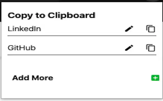 Copy To Clipboard  from Chrome web store to be run with OffiDocs Chromium online