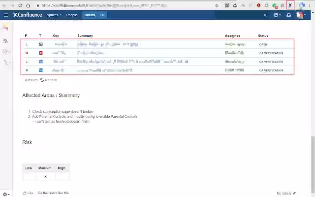 Copy URL And Title  from Chrome web store to be run with OffiDocs Chromium online