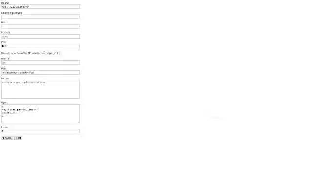 COSA REST API chain analyzer  from Chrome web store to be run with OffiDocs Chromium online