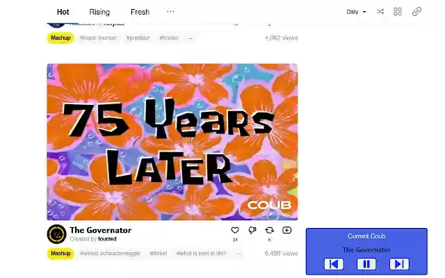 Coub Player from Chrome web store to be run with OffiDocs Chromium online Coub Player from Chrome web store to be run with OffiDocs Chromium online
