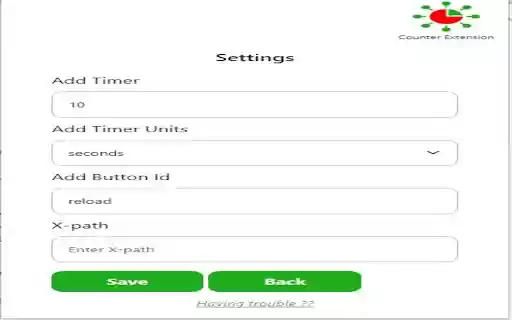 Counter Extension  from Chrome web store to be run with OffiDocs Chromium online