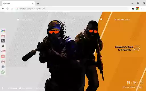 Counter Strike 2 CS:GO2Wallpapers Gameograf  from Chrome web store to be run with OffiDocs Chromium online