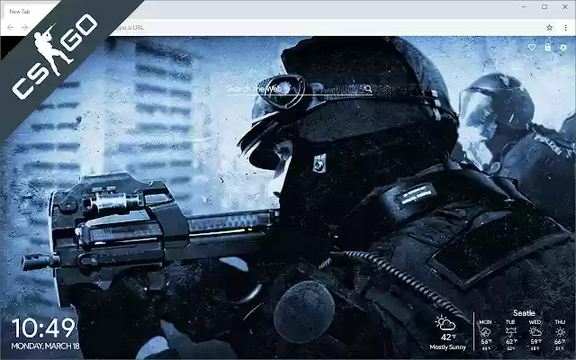 Counter Strike HD Wallpapers  from Chrome web store to be run with OffiDocs Chromium online