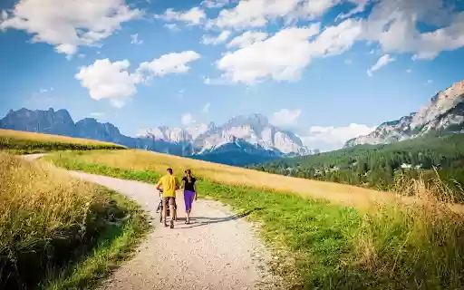 Couple going for a walk  from Chrome web store to be run with OffiDocs Chromium online