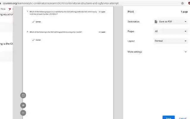 Coursera Quiz Printer from Chrome web store to be run with OffiDocs Chromium online Coursera Quiz Printer from Chrome web store to be run with OffiDocs Chromium online