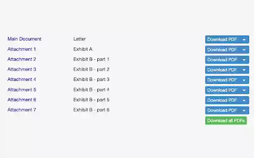 CourtListener Multiple PDF Downloader  from Chrome web store to be run with OffiDocs Chromium online