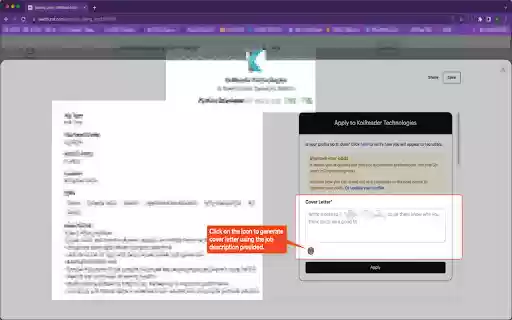 CoverCraft  from Chrome web store to be run with OffiDocs Chromium online