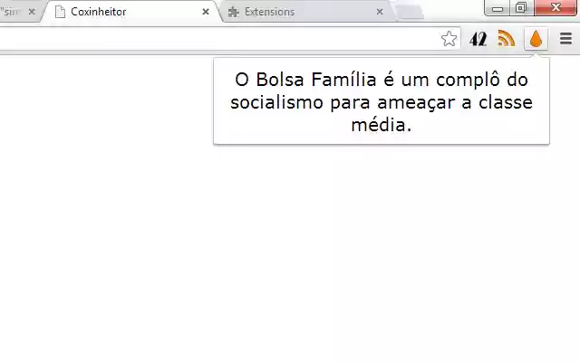 CoxinhaBot  from Chrome web store to be run with OffiDocs Chromium online