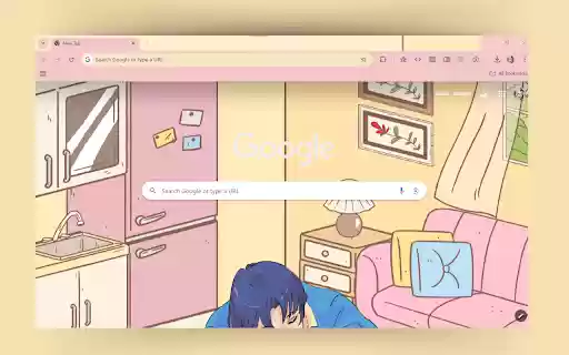 Cozy Retreat Theme  from Chrome web store to be run with OffiDocs Chromium online
