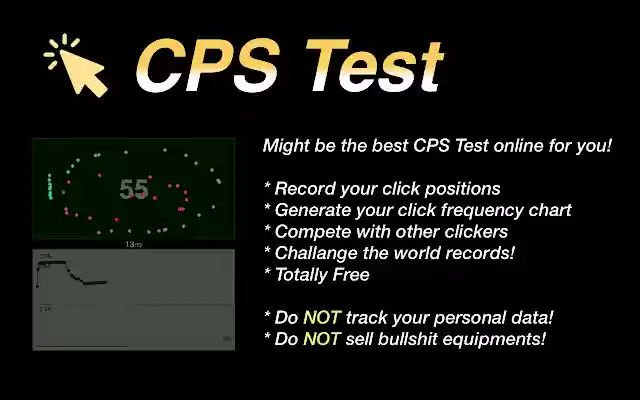 CPS Test with Clicks Tracking  from Chrome web store to be run with OffiDocs Chromium online