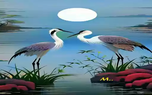 crane wallpaper  from Chrome web store to be run with OffiDocs Chromium online