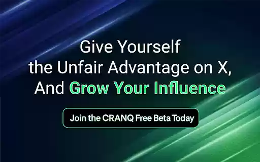 CRANQ The Best AI Replies for X.com / Twitter  from Chrome web store to be run with OffiDocs Chromium online