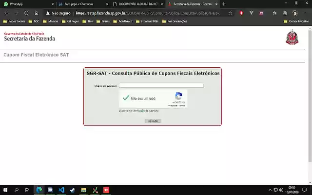 Crawler QRSorteios  from Chrome web store to be run with OffiDocs Chromium online