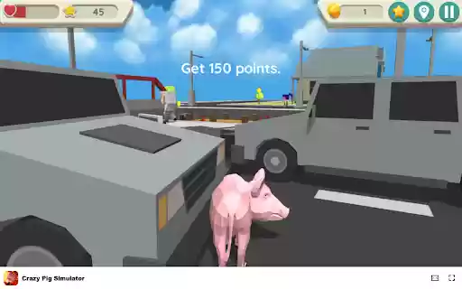 Crazy Pig Simulator Game Explore the city as a unique pig! from Chrome web store to be run with OffiDocs Chromium online Crazy Pig Simulator Game Explore the city as a unique pig! from Chrome web store to be run with OffiDocs Chromium online