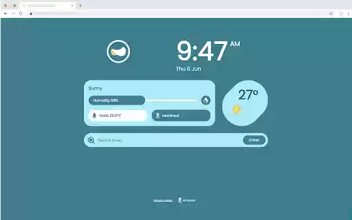 Crisp Home  from Chrome web store to be run with OffiDocs Chromium online