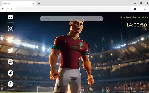 Cristiano Ronaldo World Cup Experience the Legend! from Chrome web store to be run with OffiDocs Chromium online Cristiano Ronaldo World Cup Experience the Legend! from Chrome web store to be run with OffiDocs Chromium online
