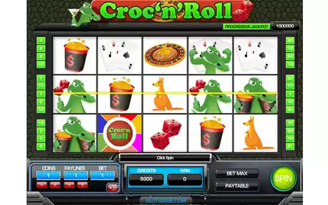 Croc N Roll Pokie from Chrome web store to be run with OffiDocs Chromium online Croc N Roll Pokie from Chrome web store to be run with OffiDocs Chromium online