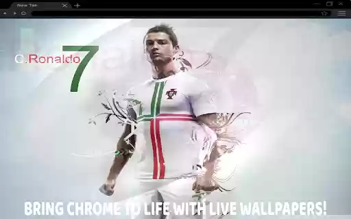 C. Ronaldo CR7 Live Wallpaper  from Chrome web store to be run with OffiDocs Chromium online
