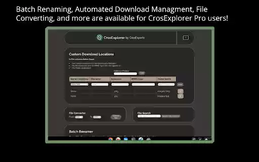 CrosExplorer Expand the ChromeOS Files app!  from Chrome web store to be run with OffiDocs Chromium online
