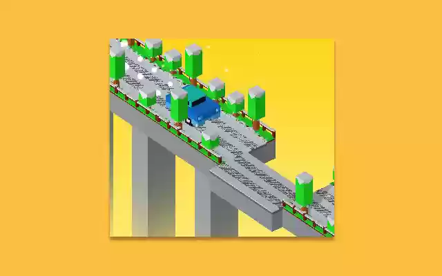 Crossy Bridge Game  from Chrome web store to be run with OffiDocs Chromium online