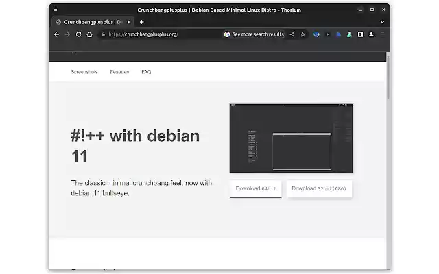 Scrollbars CrunchBangPlusPlus din magazinul web Chrome vor fi rulate cu OffiDocs Chromium online Scrollbars CrunchBangPlusPlus din magazinul web Chrome vor fi rulate cu OffiDocs Chromium online