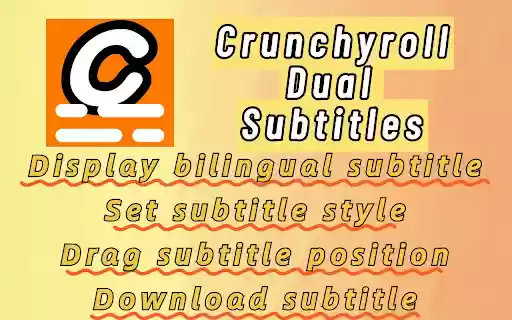 Crunchyroll Dual Subtitles Subtitle Translator  from Chrome web store to be run with OffiDocs Chromium online
