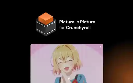 Crunchyroll: Picture in Picture  from Chrome web store to be run with OffiDocs Chromium online