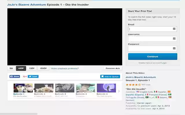 Crunchyroll Synopsis Hider from Chrome web store to be run with OffiDocs Chromium online Crunchyroll Synopsis Hider from Chrome web store to be run with OffiDocs Chromium online