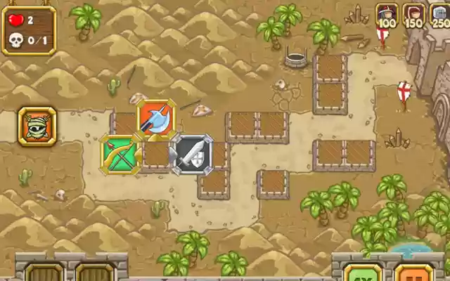 Crusader Defense 2 Game  from Chrome web store to be run with OffiDocs Chromium online