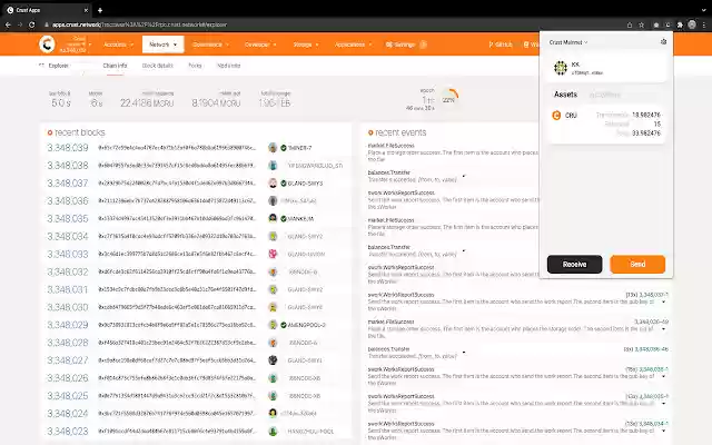 Crust Wallet from Chrome web store to be run with OffiDocs Chromium online Crust Wallet from Chrome web store to be run with OffiDocs Chromium online