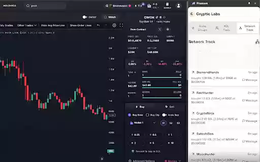 Cryptic Labs  from Chrome web store to be run with OffiDocs Chromium online