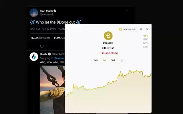 Cryptocurrency price updates on twitter from Chrome web store to be run with OffiDocs Chromium online Cryptocurrency price updates on twitter from Chrome web store to be run with OffiDocs Chromium online