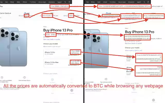 CrypToFiat  from Chrome web store to be run with OffiDocs Chromium online