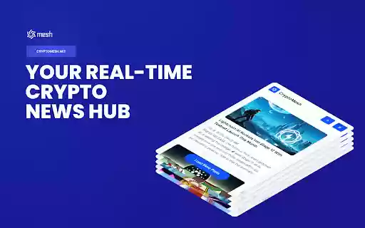 CryptoMesh News  from Chrome web store to be run with OffiDocs Chromium online