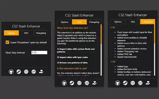 CS2 Stash Enhancer  from Chrome web store to be run with OffiDocs Chromium online
