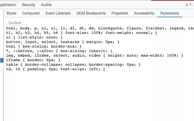 CSSObj Check Stylesheet Code from Chrome web store to be run with OffiDocs Chromium online CSSObj Check Stylesheet Code from Chrome web store to be run with OffiDocs Chromium online