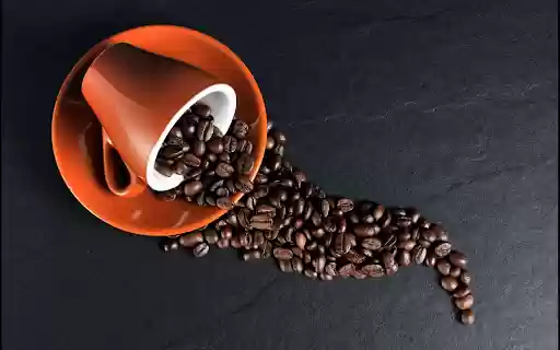 Cup of coffee beans  from Chrome web store to be run with OffiDocs Chromium online