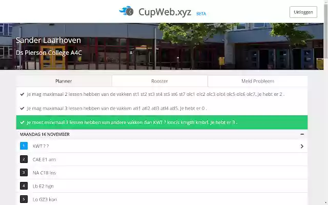 CupWeb.xyz Planner de Chrome web store para ejecutarse con OffiDocs Chromium en línea