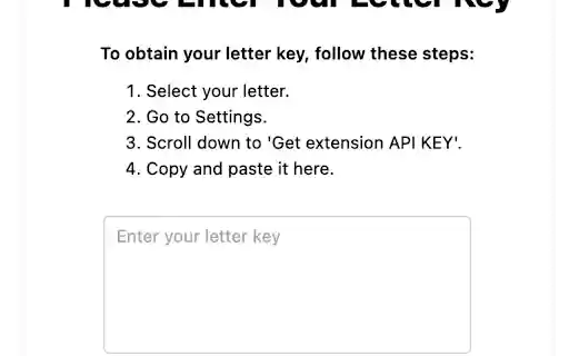 Curated Letters  from Chrome web store to be run with OffiDocs Chromium online