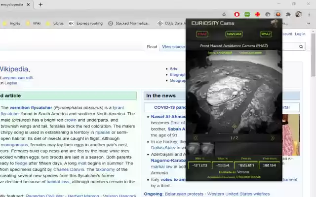 Curiosity Cams from Chrome web store to be run with OffiDocs Chromium online Curiosity Cams from Chrome web store to be run with OffiDocs Chromium online