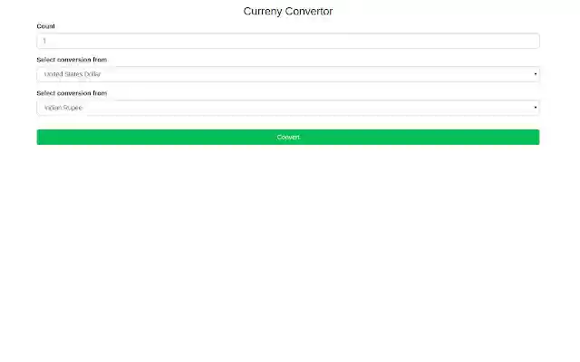 Currency Convertor  from Chrome web store to be run with OffiDocs Chromium online