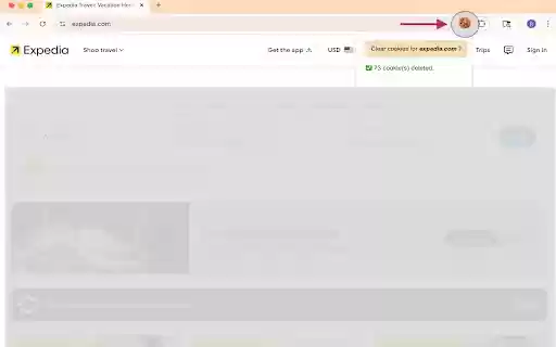 Current Domain Cookie Cleaner  from Chrome web store to be run with OffiDocs Chromium online