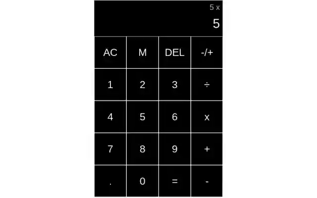 Custom Calculator  from Chrome web store to be run with OffiDocs Chromium online