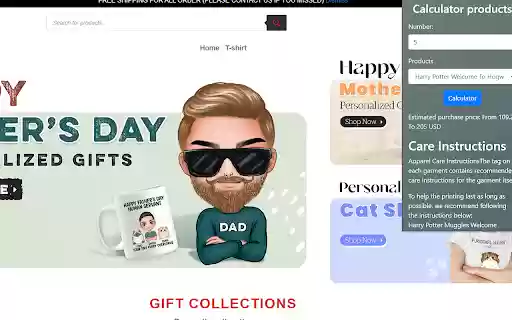 Custom xmas product company  from Chrome web store to be run with OffiDocs Chromium online