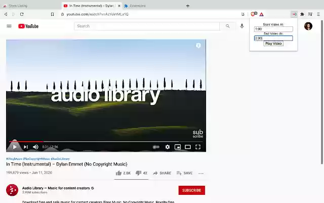 Custom YouTube Start Stop from Chrome web store to be run with OffiDocs Chromium online Custom YouTube Start Stop from Chrome web store to be run with OffiDocs Chromium online