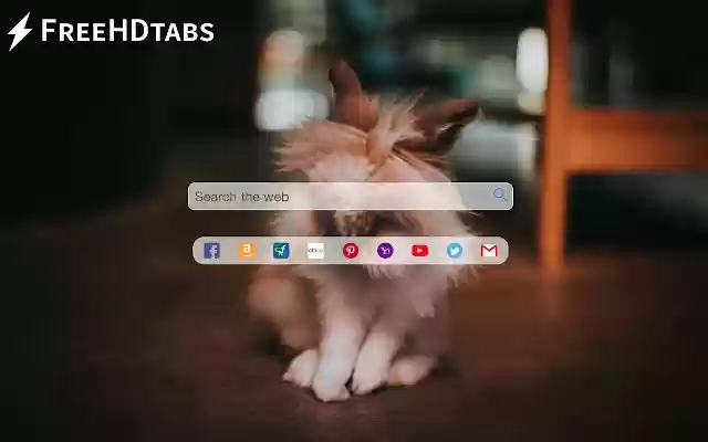 Bunnies Comel dari kedai web Chrome untuk dijalankan dengan OffiDocs Chromium dalam talian