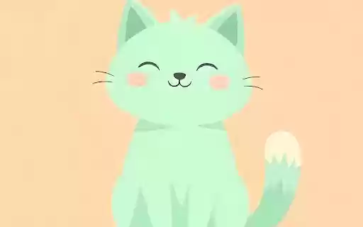 Cute cat image  from Chrome web store to be run with OffiDocs Chromium online