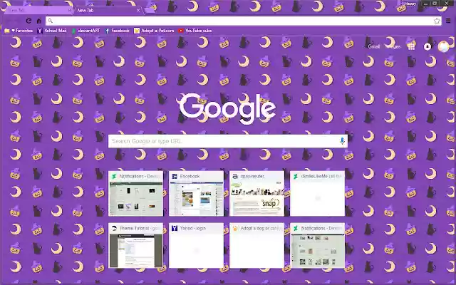 Cute Halloween  from Chrome web store to be run with OffiDocs Chromium online