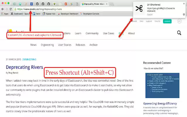 CutUrl از فروشگاه وب کروم برای اجرای آنلاین با OffiDocs Chromium