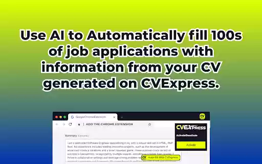 CVExpress Auto Fill from Chrome web store to be run with OffiDocs Chromium online CVExpress Auto Fill from Chrome web store to be run with OffiDocs Chromium online